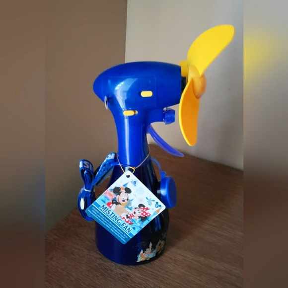 Disney Other New Disney Parks Misting Fan Battery Operated Blue